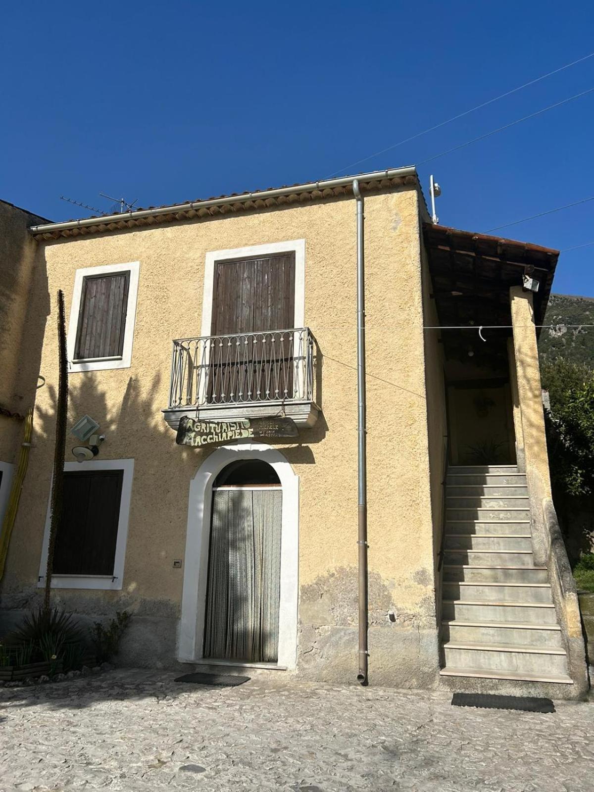 Agriturismo Macchiapiede Sala Consilina Bagian luar foto